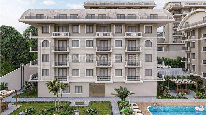 Apartments Within Walking Distance to the Beach in Alanya Konaklı