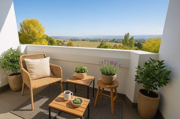 Balkon - Einrichtungsvorschlag generiert