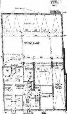Tiefgarage - Keller