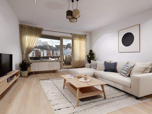 Visualisierung Wohnzimmer