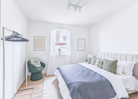 Schlafzimmer Musterwohnung