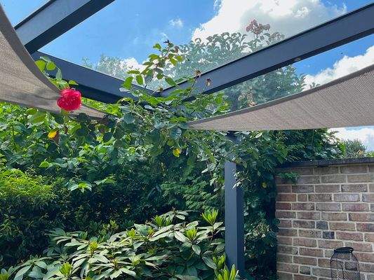 Terrassenüberdachung Detailaufnahme