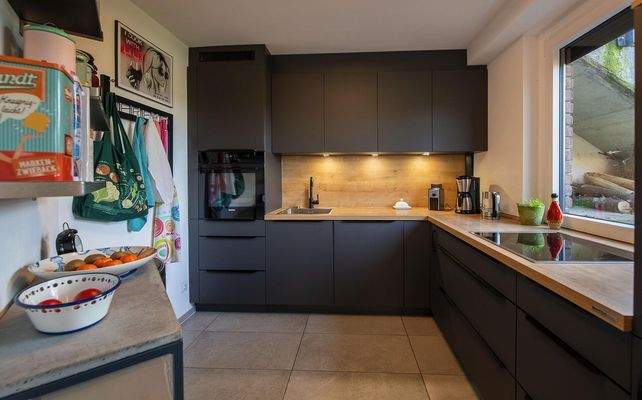 Küche im Souterrain