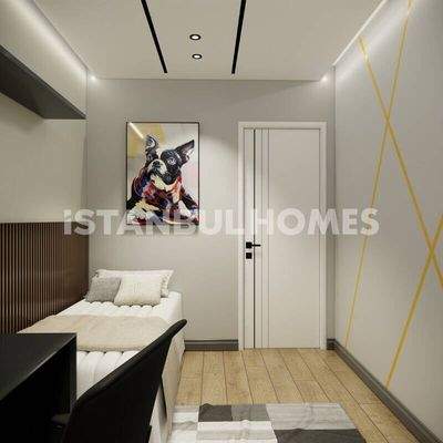 Modern Properties in a Complex with Pool in Istanbul Eyupsultan