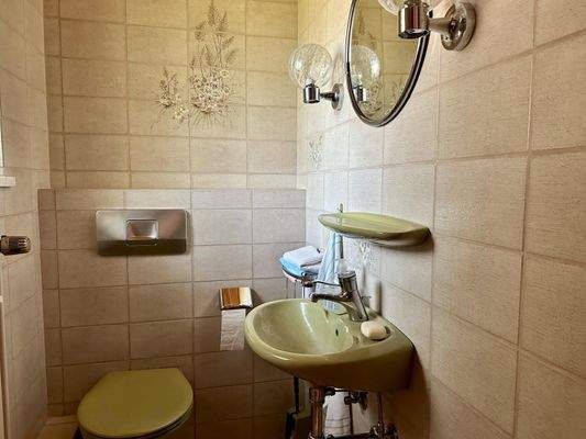 Gäste-WC Erdgeschoss