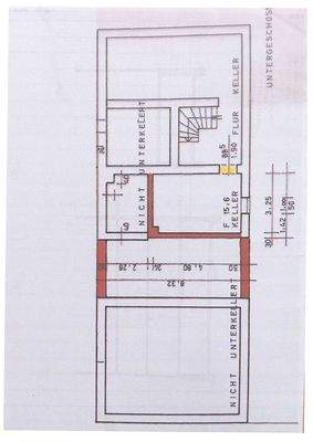 Grundriss Untergeschoss
