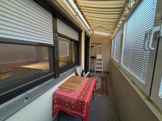 Balkon-Wintergarten im Obergeschoss