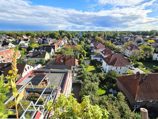 Blick vom Balkon