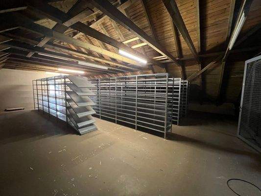 Dachboden mit Harzer Doppeldach