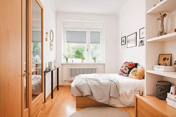 Schlafzimmer virtuell gestagt