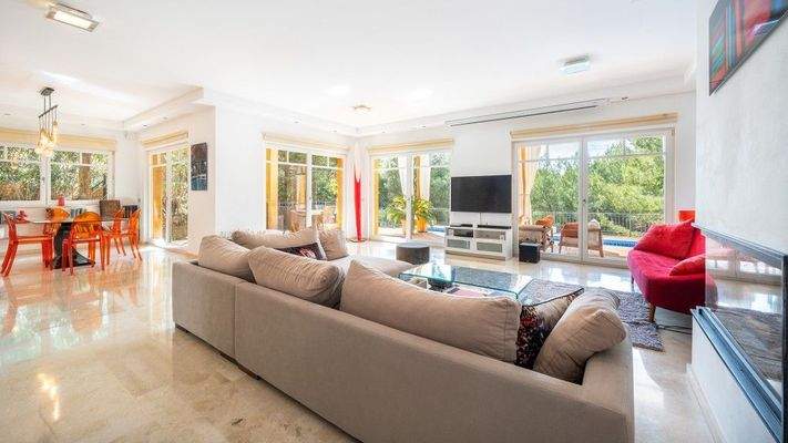 Costa de la Calma Mallorca Villa zum Verkauf Wohnzimmer 92359