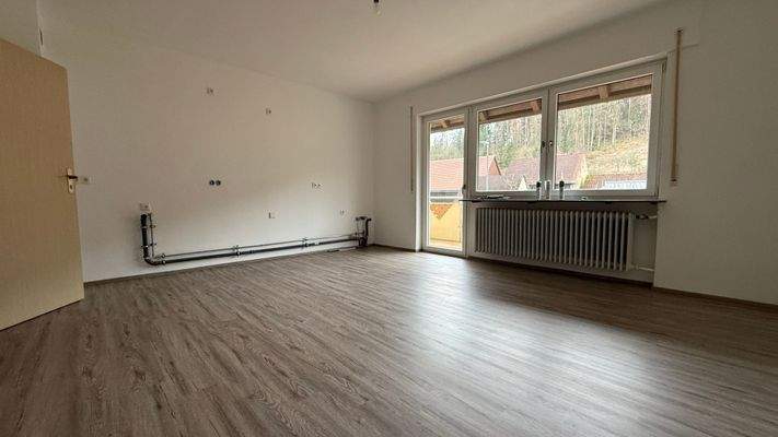 Wohnen und Kochen (EBK wird noch verbaut)