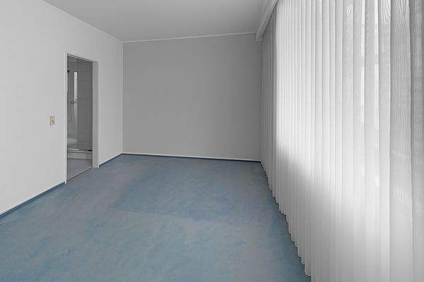 Schlafzimmer ausgeräumt 