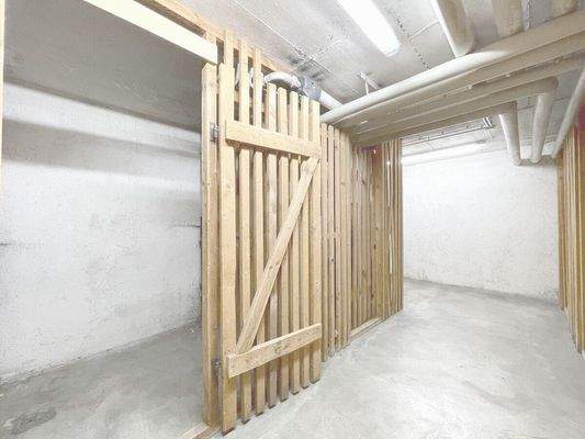 Geräumiges Kellerabteil