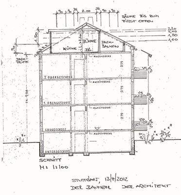 Grundriss Aussenansicht