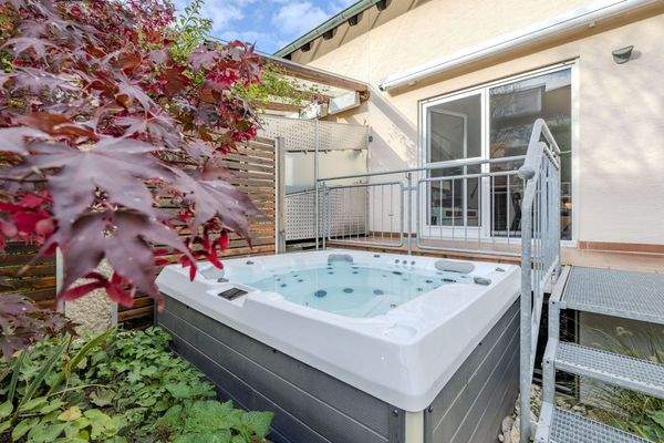 Ein weiteres Highlight - der Außenwhirlpool