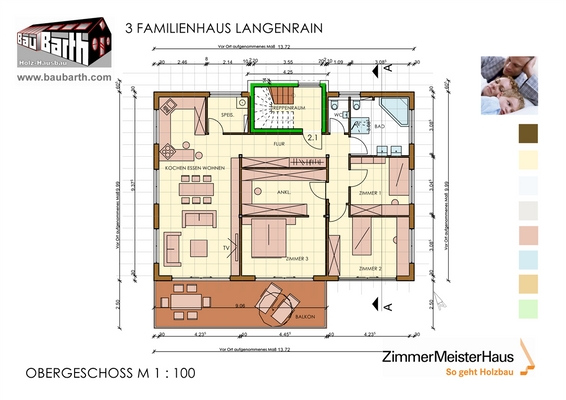 Grundriss Wohnung W2