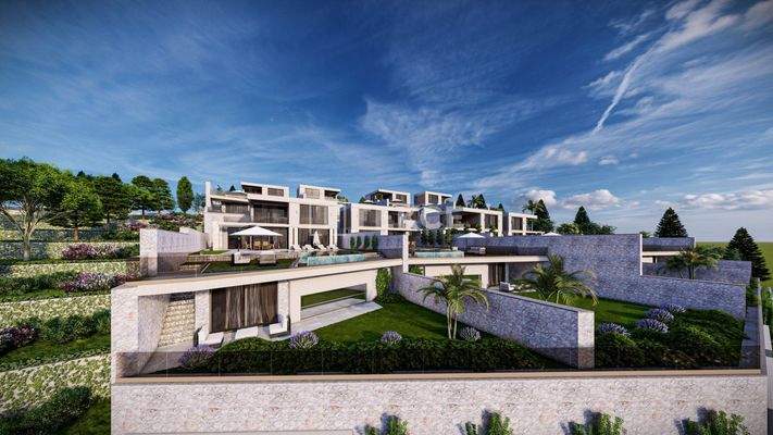 2-Bedroom Houses with Indoor and Outdoor Pools in Kalkan Antalya