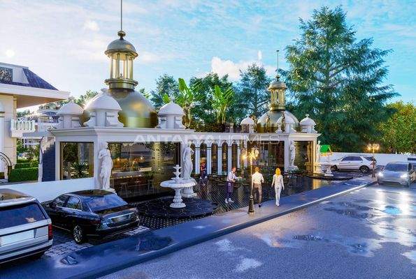 New Build Flats with Unique Design in Alanya Incekum