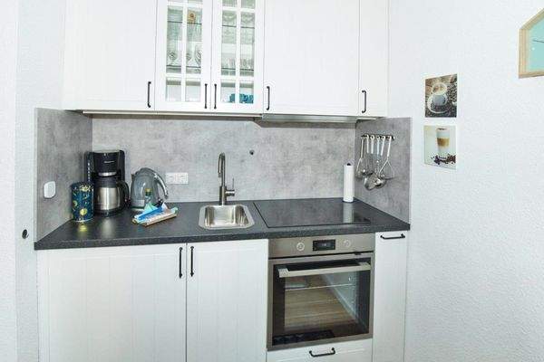 Einbauküche im Wohnzimmer