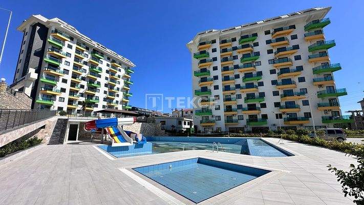 City and Sea-View Real Estate in Alanya with Rich Social Amenities
