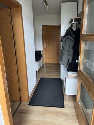 Flug Richtung Wohnung