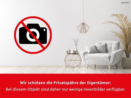 Privatsphäre der Eigentumer  nur wenige Innenaufnahmen