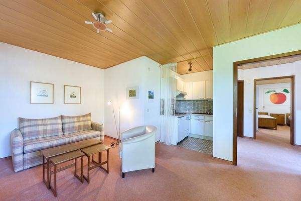 Einliegerwohnung Wohnen und Küche