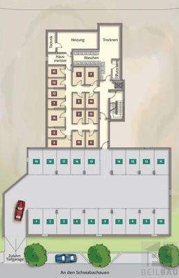 Übersicht Kellergeschoss