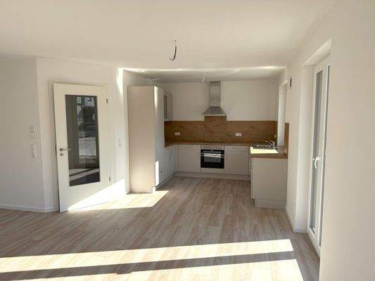 offene moderne Einbauküche