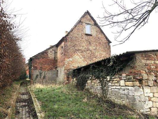 Rückansicht des Hauses