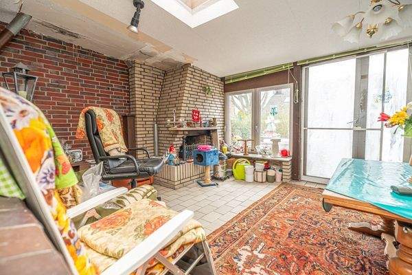 überdachte Terrasse