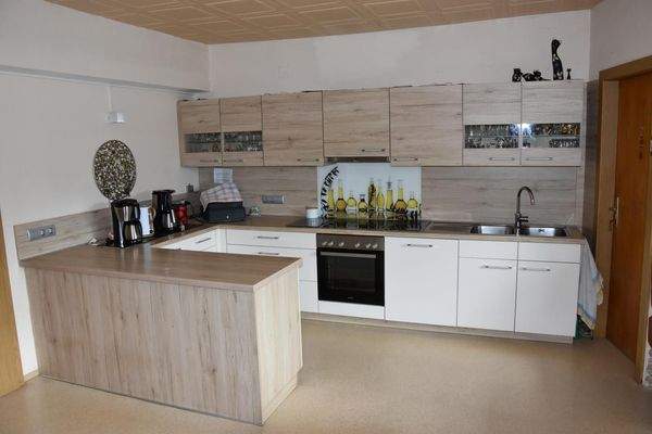 moderner Küchenblock