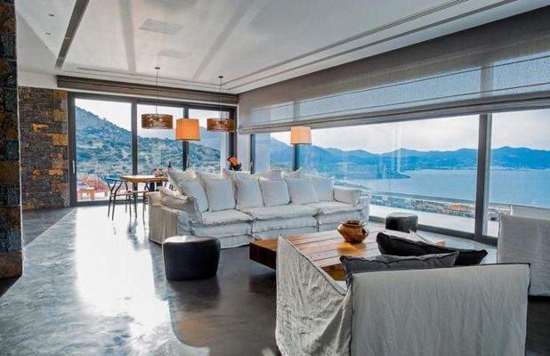 Kreta, Istro: Luxusvilla mit herrlicher Aussicht zu verkaufen