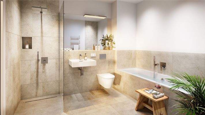 Berkenbrücker Steig - Beispiel Wannenbad - Sonderwunsch 2