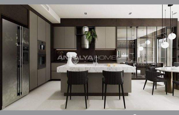 6-Bedroom Luxury Houses with Pools in Altıntaş Antalya