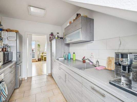 Küche auf der oberen Ebene