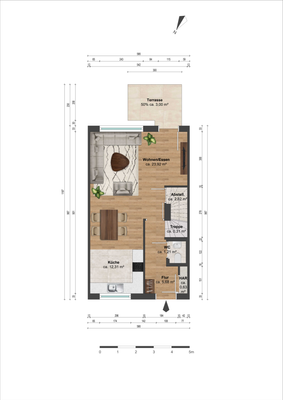 Grundriss Erdgeschoss