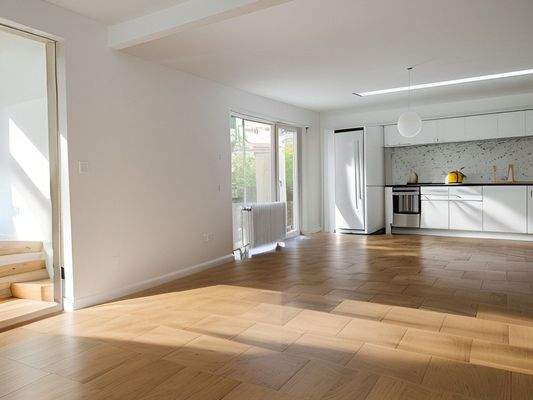 Küche-Essbereich KI Staging