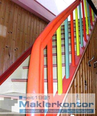 Treppe zur Einliegerwohnung