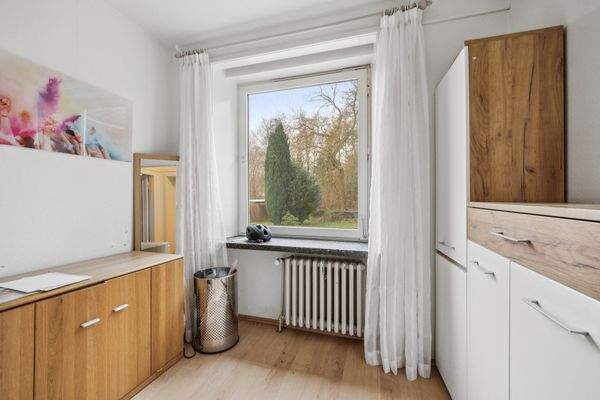 Büro am Eingangsbereich