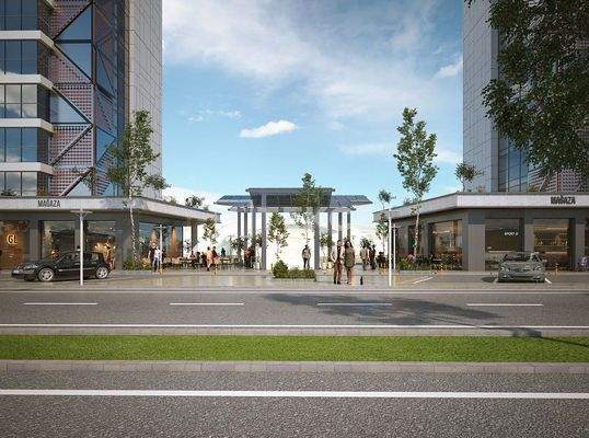 Valley View Apartments in a Prestigious Location in Çankaya Ankara