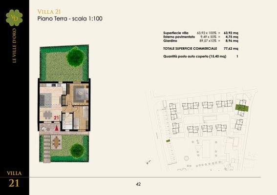 Planimetria Villa 21