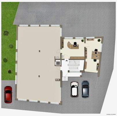 EG Büro und Nutzfläche