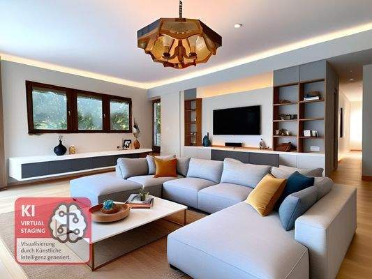 Wohnzimmer Visualisierung