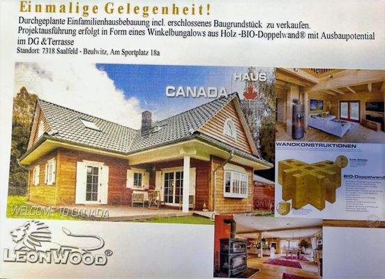 Hausoption- Holzhaus der Firma LEONWOOD