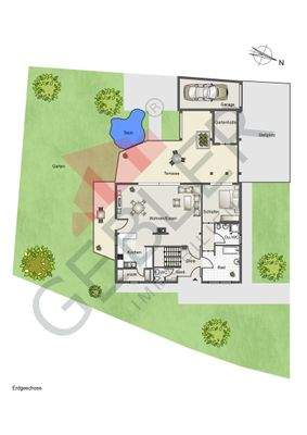 ähnlicher Grundriss Erdgeschoss