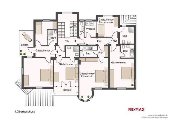 Grundriss 1. OG
