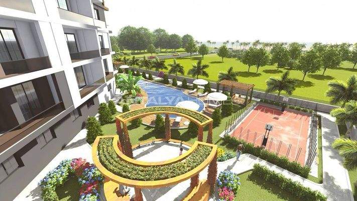 Apartments within Walking Distance of the Beach in Mersin Tomuk