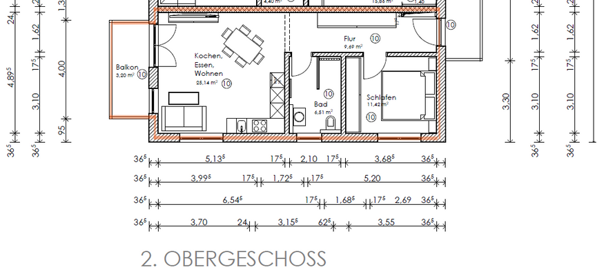 Grundriss Wohnung Nr. 10